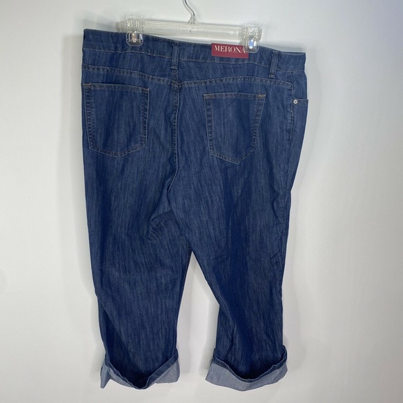 Lot of 2 NEW Capri Pants Size 18 Plus Merona Lane - Picture 3 of 10